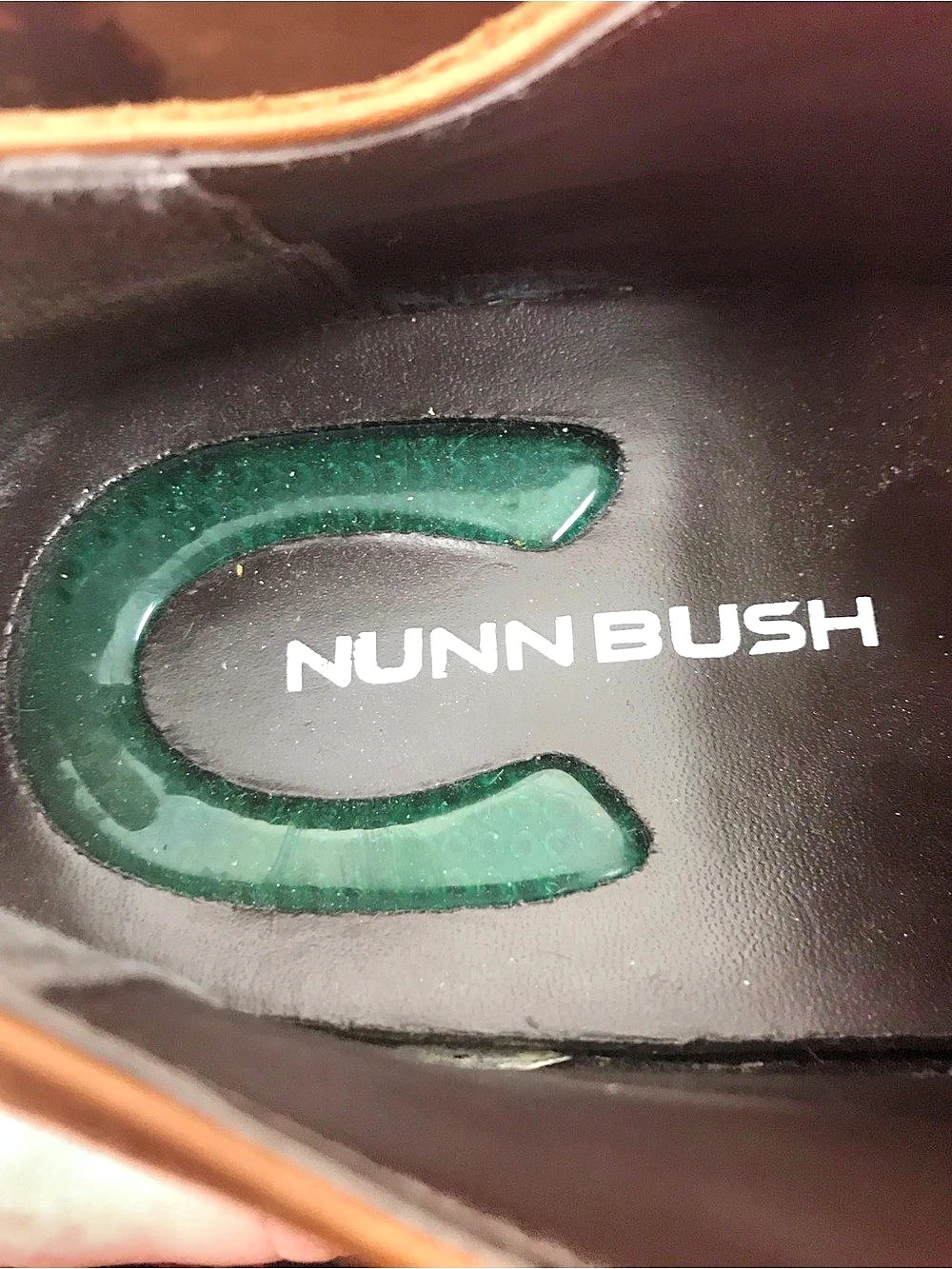 Nunn Bush Nelson Wingtip Oxford Men's Brown Leather Shoes US 10 M - Picture 9 of 10